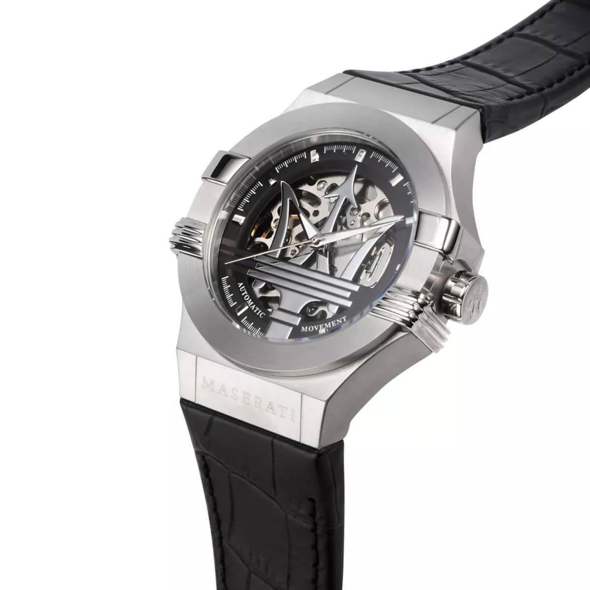 Maserati R8821108038 Potenza Skeleton Dial Men's Watch Maserati R8821108038 Potenza Skeleton Dial Men's Watch